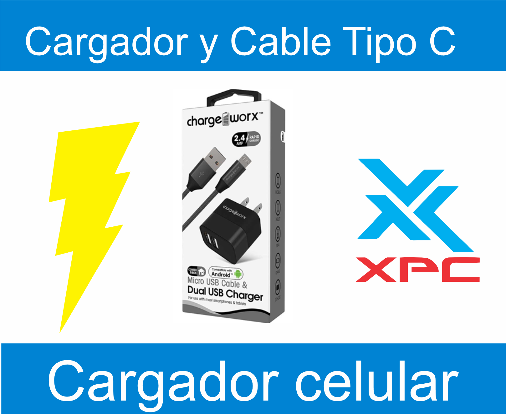 cargador tipo C